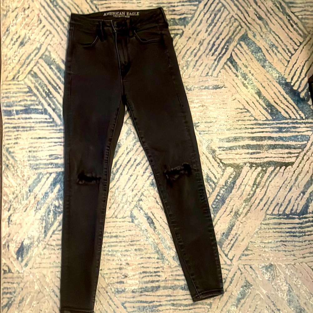 American Eagle Outfitters super hi-rise jeggings 2/short